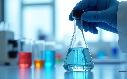 Laboratory analysis of water sample